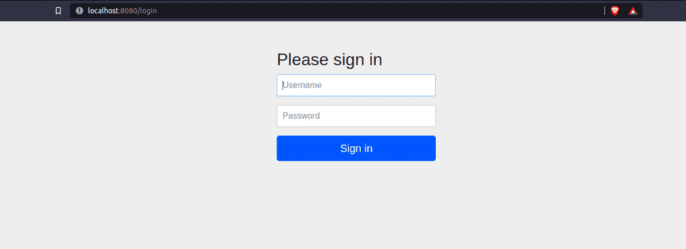 Spring security login